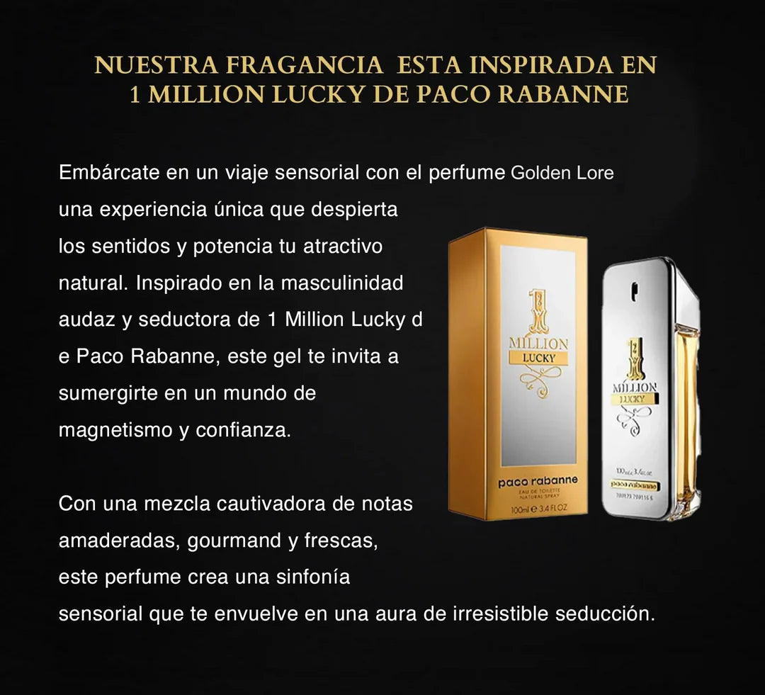 PERFUME GOLDEN LURE CON FEROMONAS