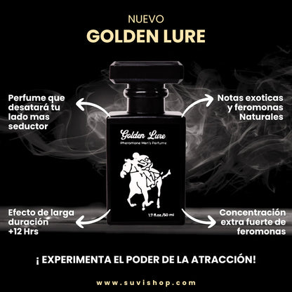 PERFUME GOLDEN LURE CON FEROMONAS